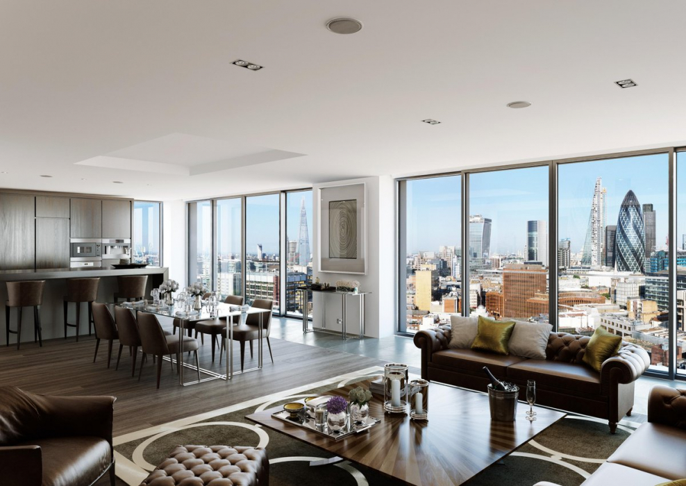 Пентхаусы в центре Лондона