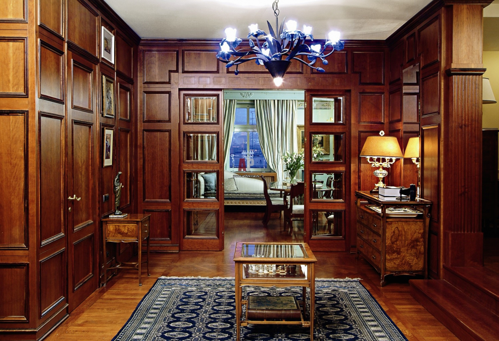 Интерьер квартиры в дореволюционном стиле