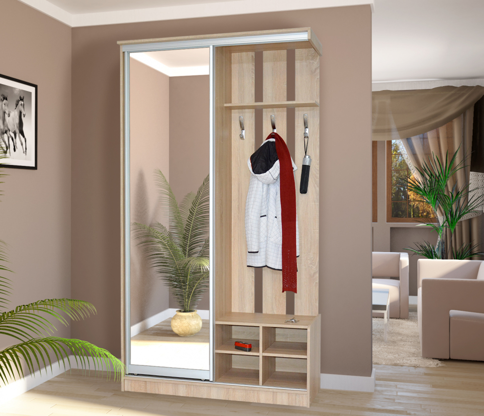 Прихожая визит дуб сонома