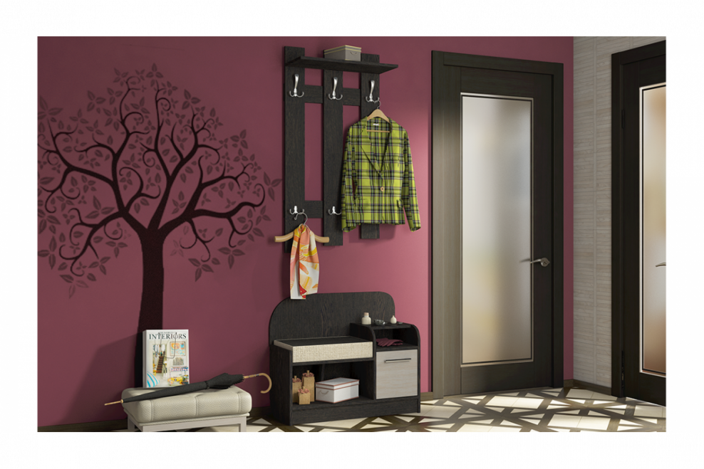 Модульная прихожая "Оскар-7а Модена"