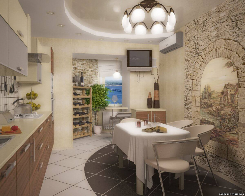 Отделка кухни