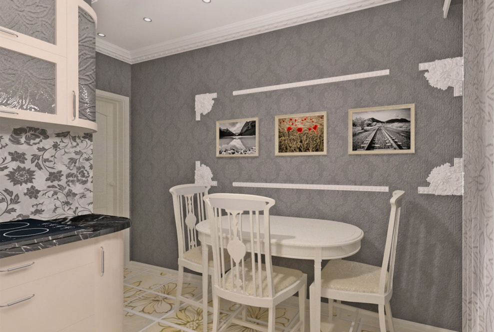 Стены на кухне