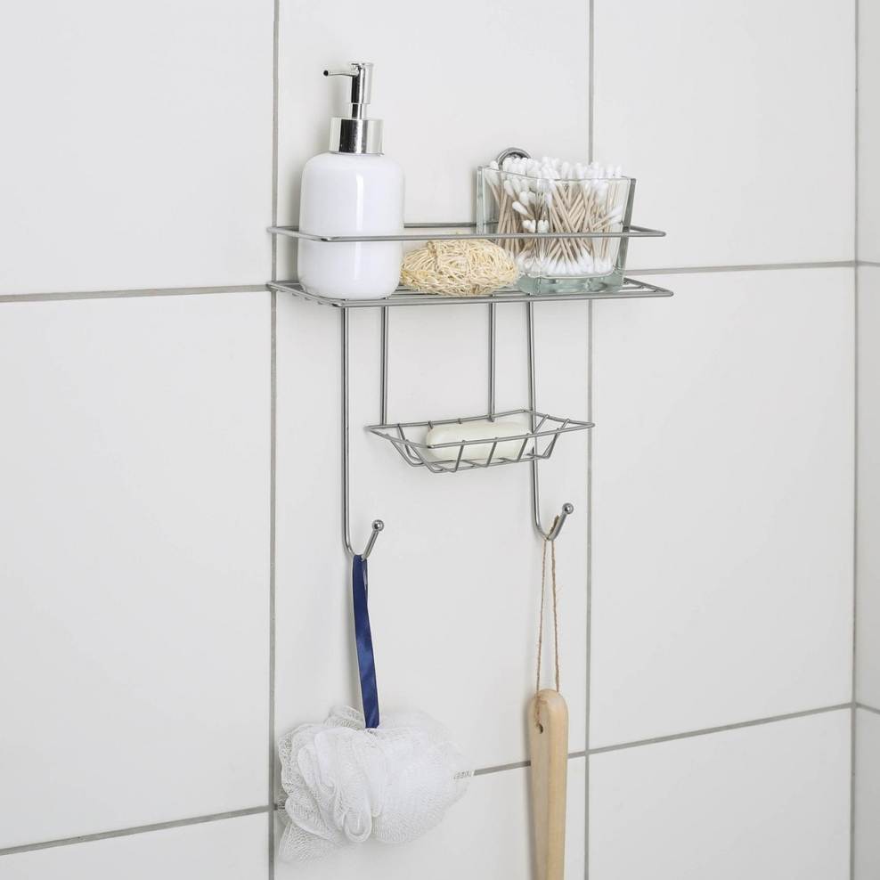 Крючки на полку в ванную