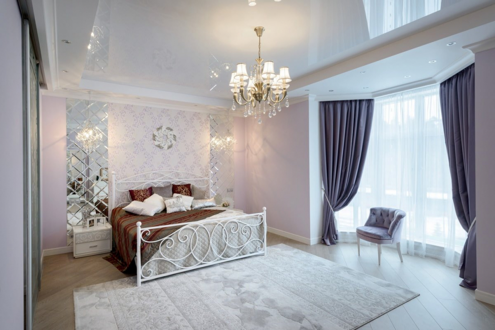 Спальня в приглушенных тонах