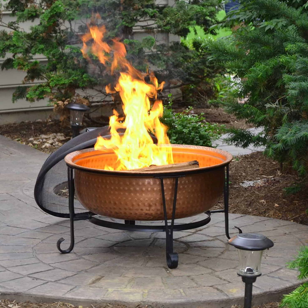 Чаша для костра COBRACO® миссии (100% твердая медь), арт. FBCOPMISN-C