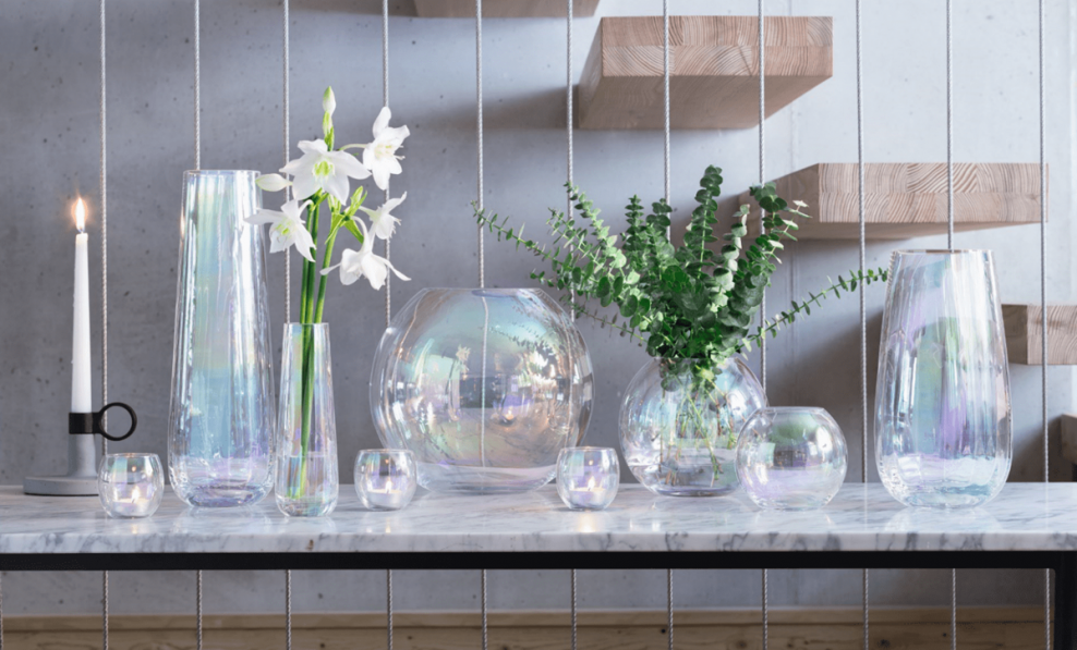 Ваза Pearl 28 см g1401-28-916