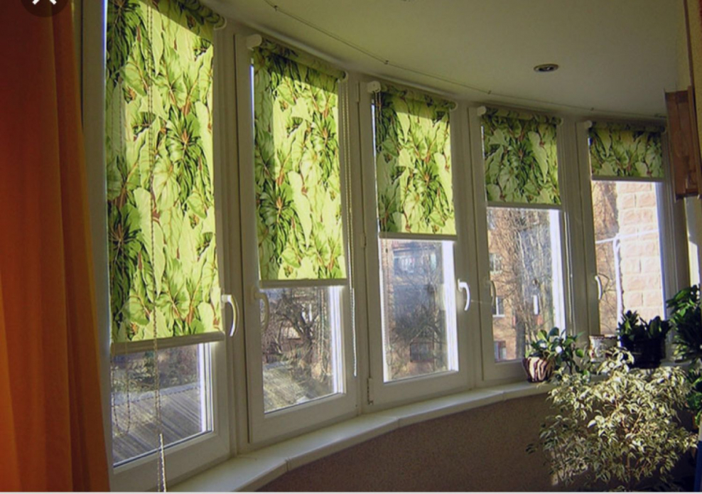 Шторы на балконные окна