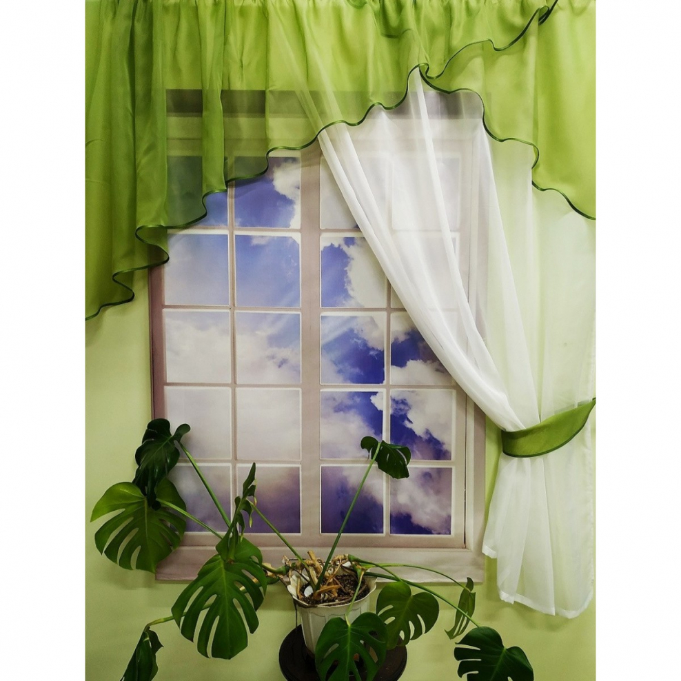 Кухонные занавески короткие