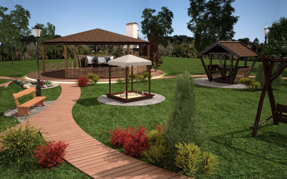 Благоустройство приусадебного участка