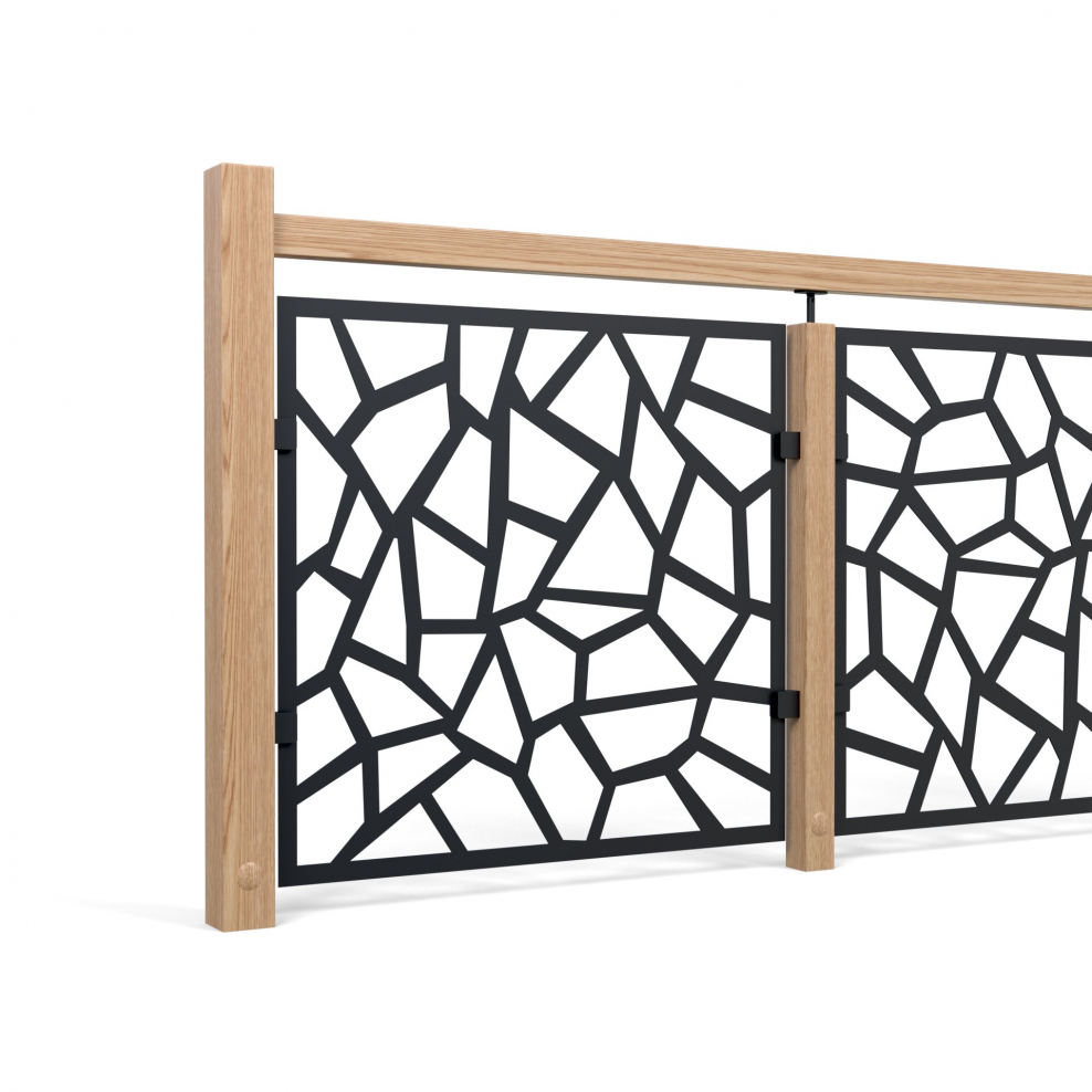 Деревянные решетки для беседки