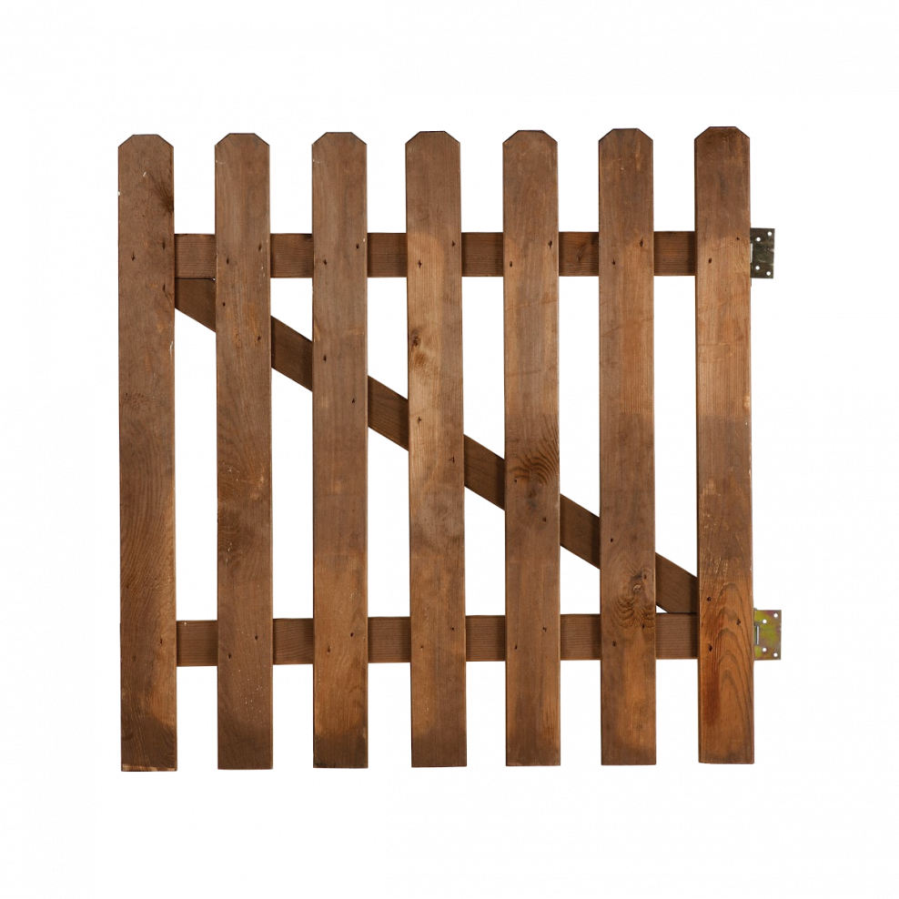 Решетчатый забор деревянный