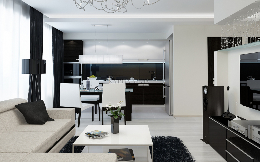 Интерьер 3-х комнатной квартиры