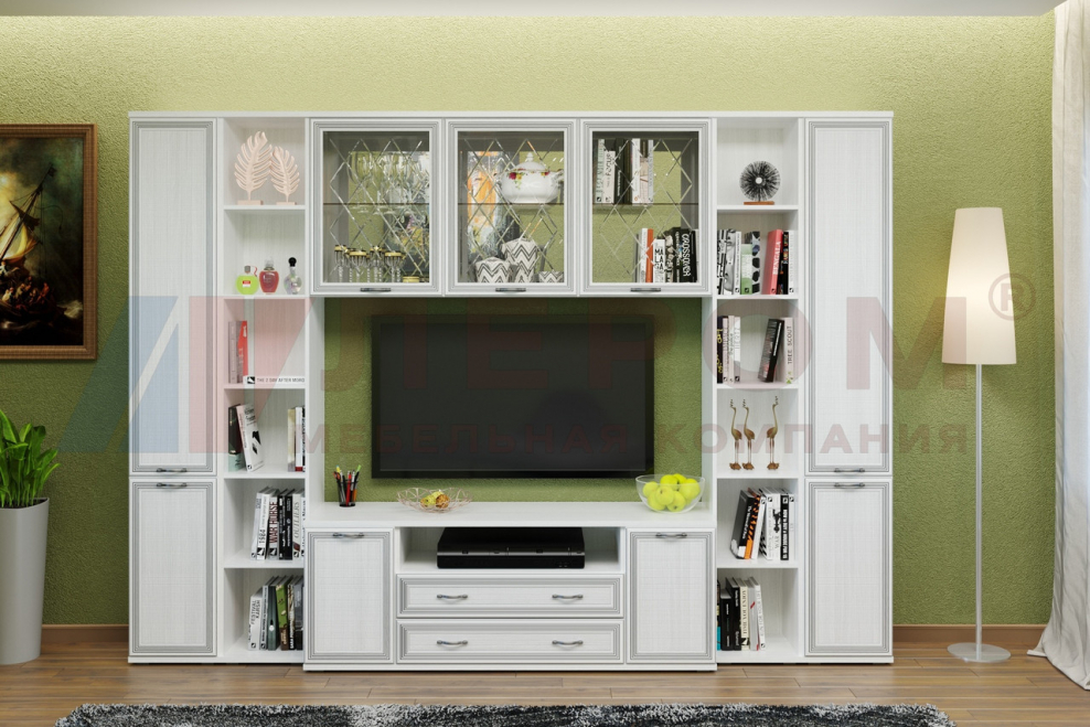 Гостиная Карина Лером снежный ясень