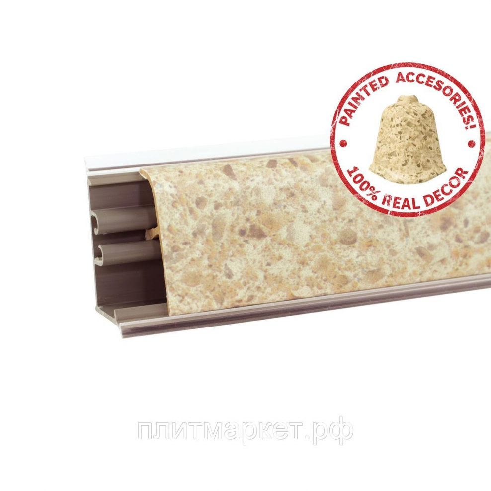 Плинтус для столешниц "травертин Римский" 3м lb-37-347 Korner