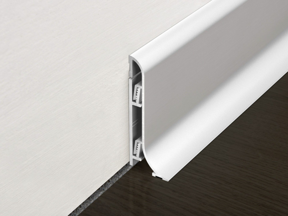 Плинтус алюминиевый PKSHAA 70