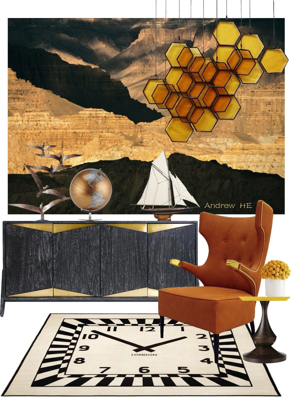 Концепция дизайна интерьера