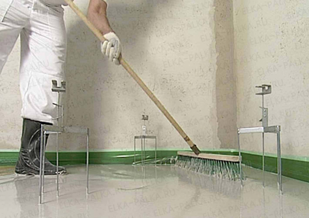 Реперные маяки для наливного пола