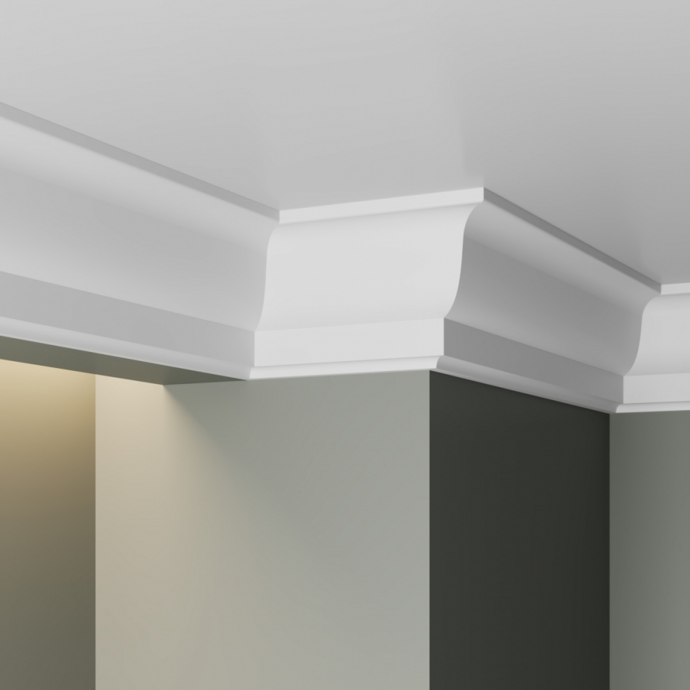 Карниз Ultrawood арт. CR 0018 (2440 Х 76 Х 76)