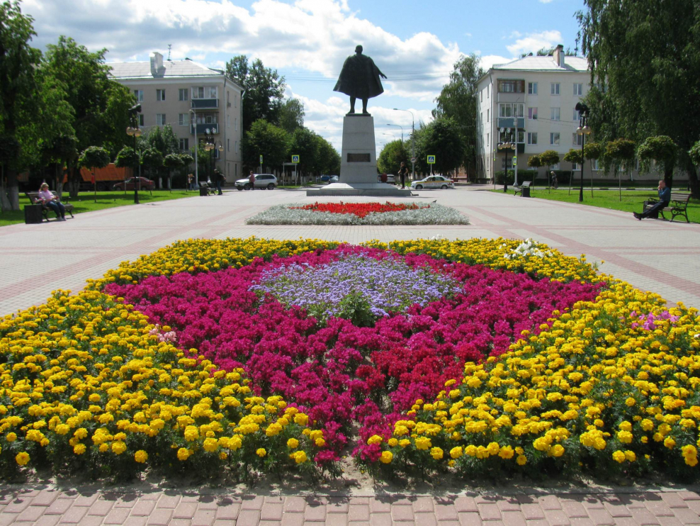 Серпухов клумбы