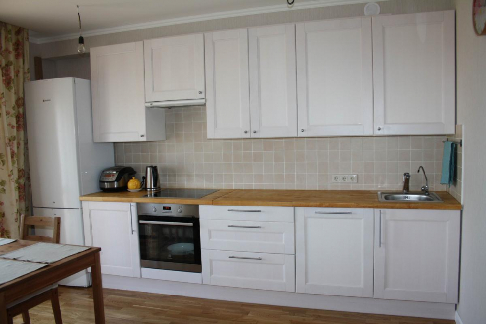 Кухня икеа Сэведаль белая