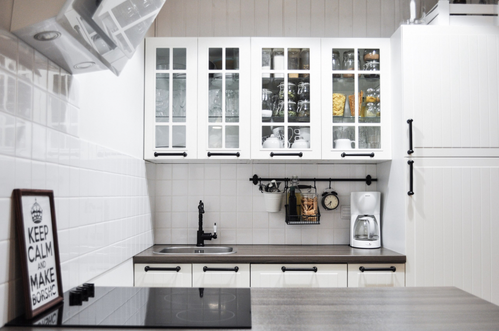 Кухня икеа Будбин белая