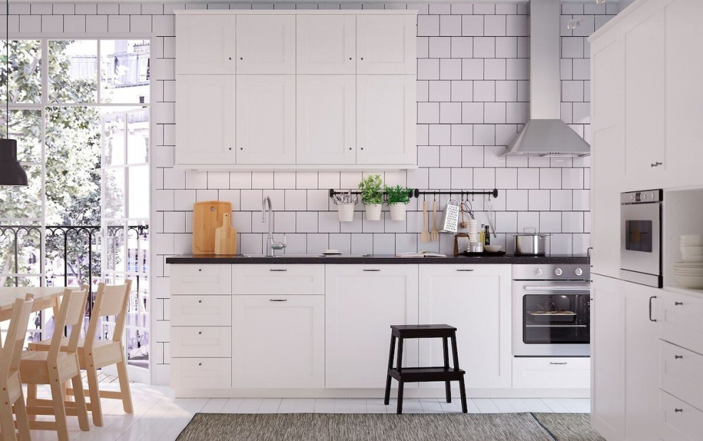 Кухня икеа Сэведаль