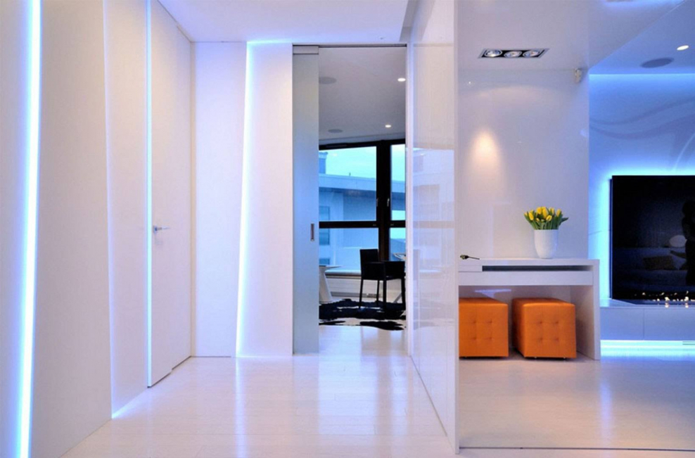 Освещение в гостиной