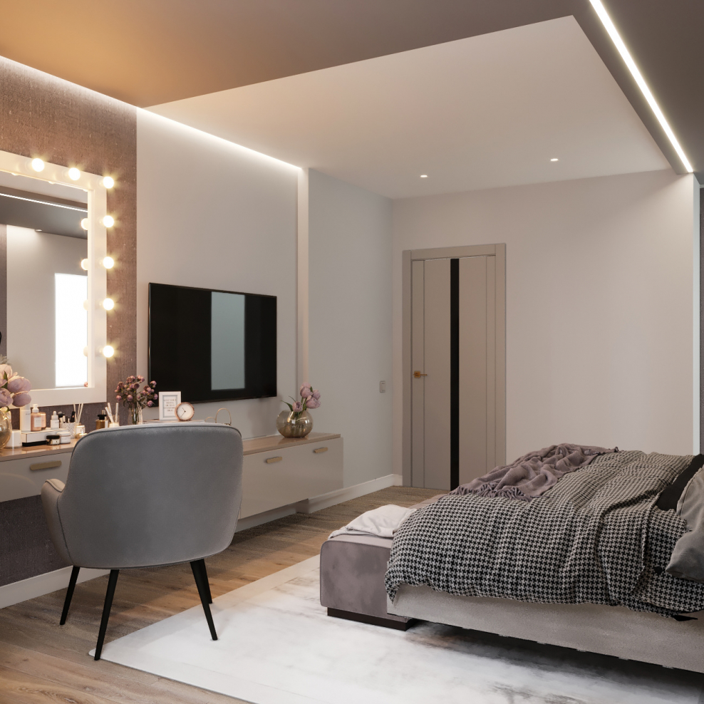 Необычное потолочное освещение