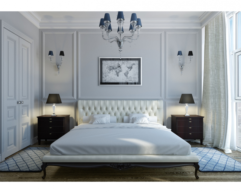 Спальня Неоклассика белая