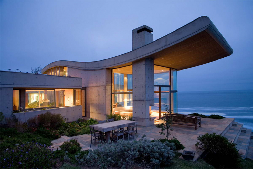 Бревенчатый дом Модерн