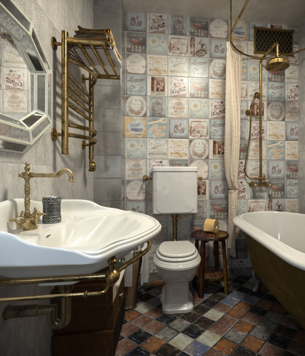 Предметы интерьера в стиле стимпанк