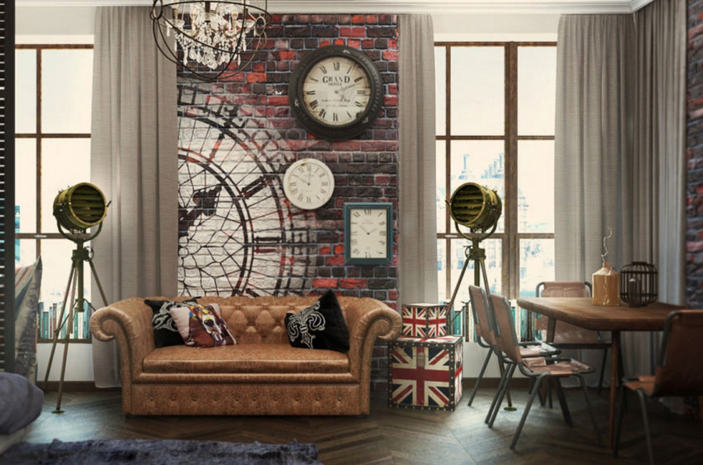 Кухня в стиле стимпанк