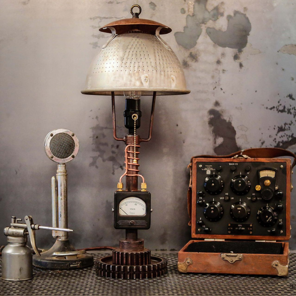 Стимпанк интерьер