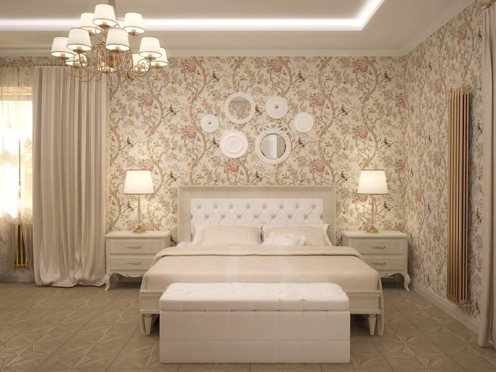 Обои компаньоны для спальни