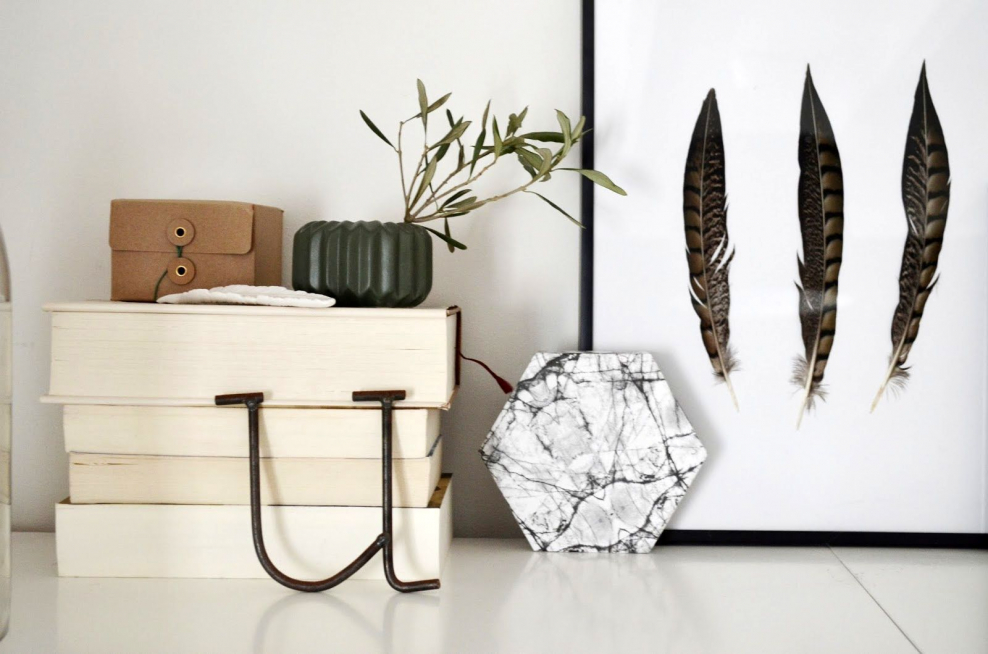 Перья в интерьере