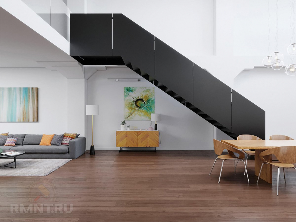 Белая лестница