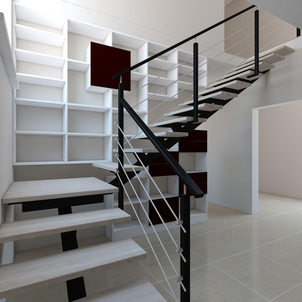 Лестница в стиле Минимализм