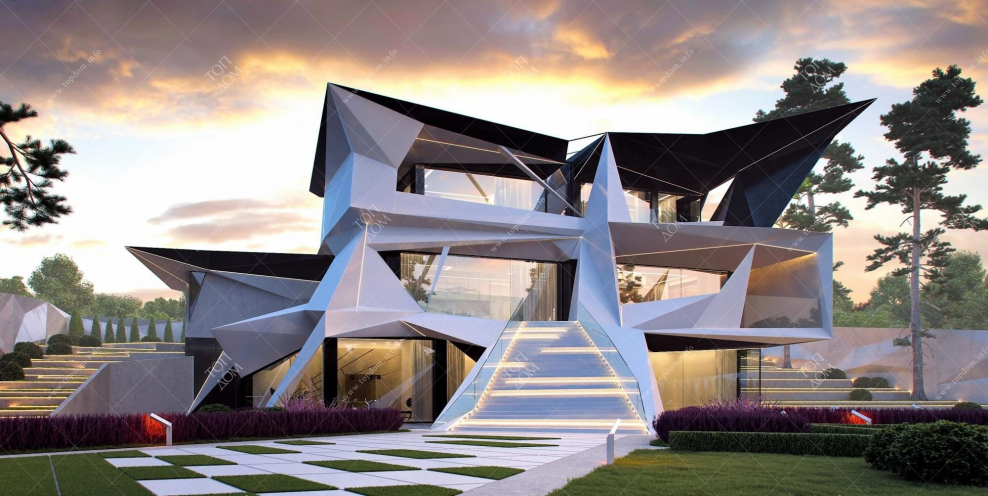 Дом в стиле Нео Деконструктивизм