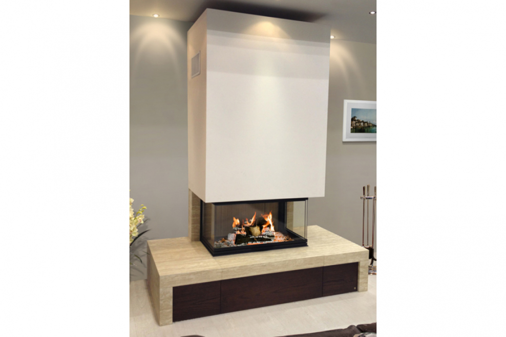 Камин Дельта 1000 в интерьере