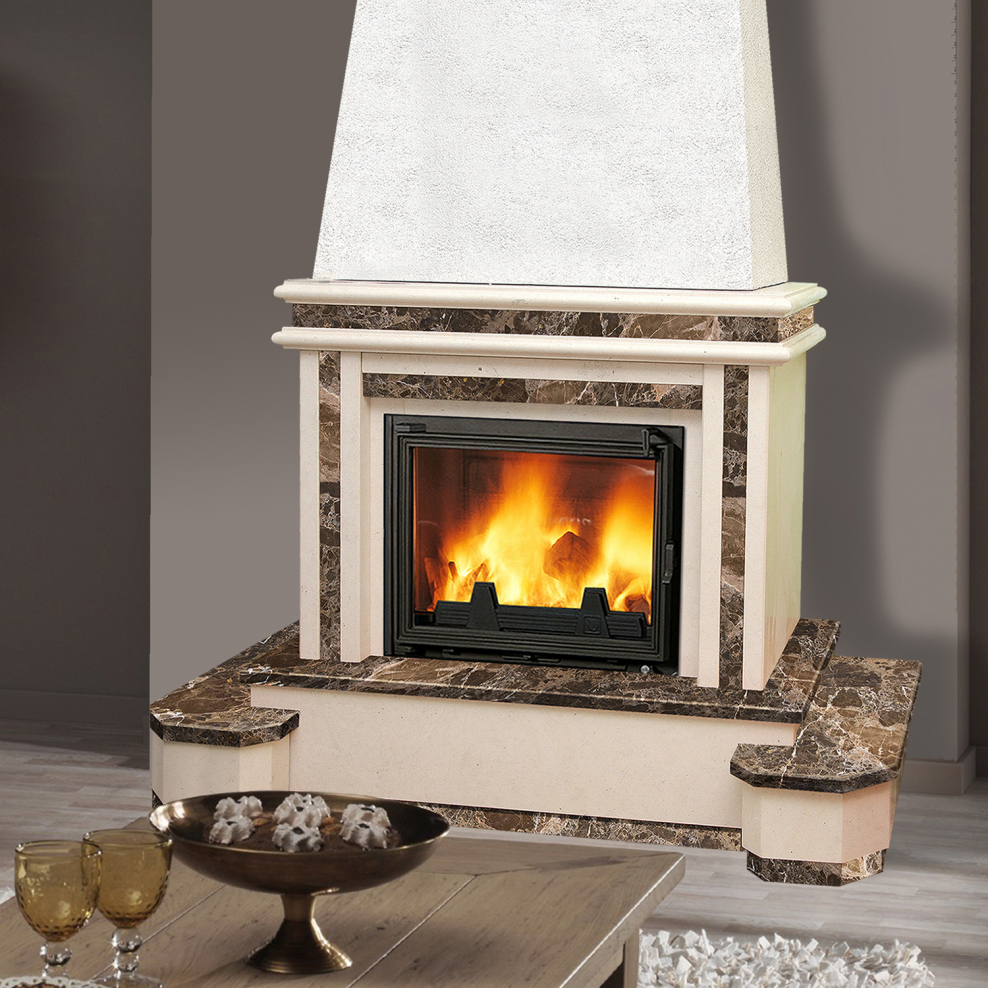Камин из мрамора Emperador