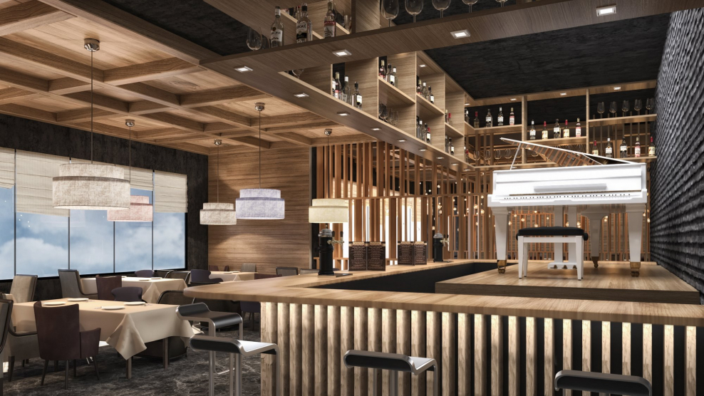 Neva Towers ресторан