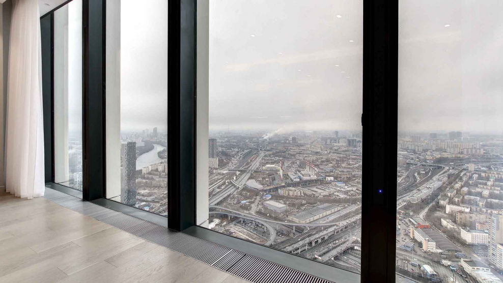 Neva Towers интерьер ресепшн