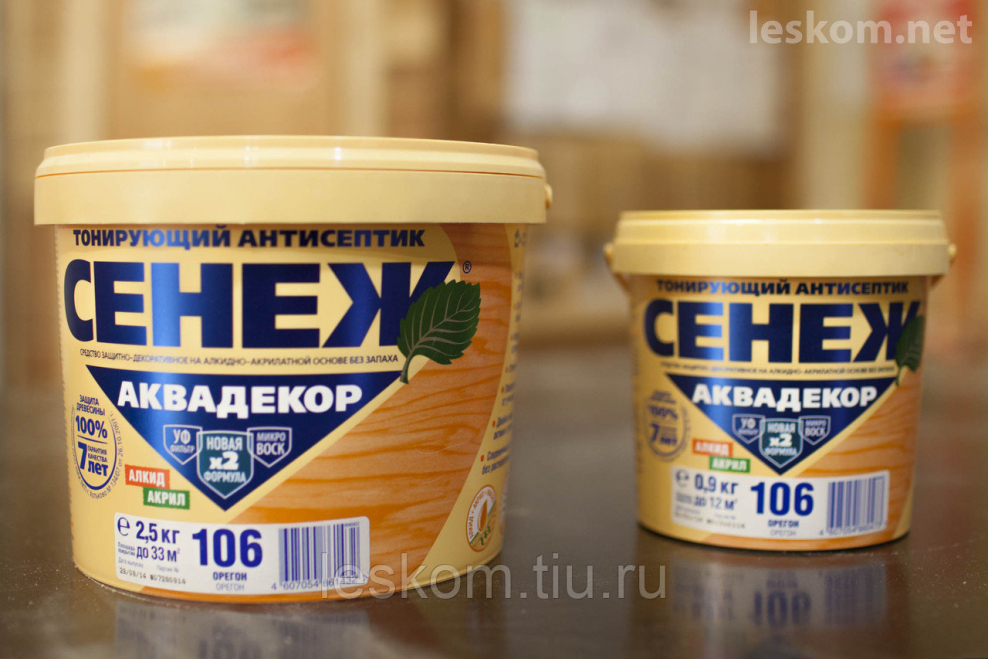 Сенеж цвет лиственница