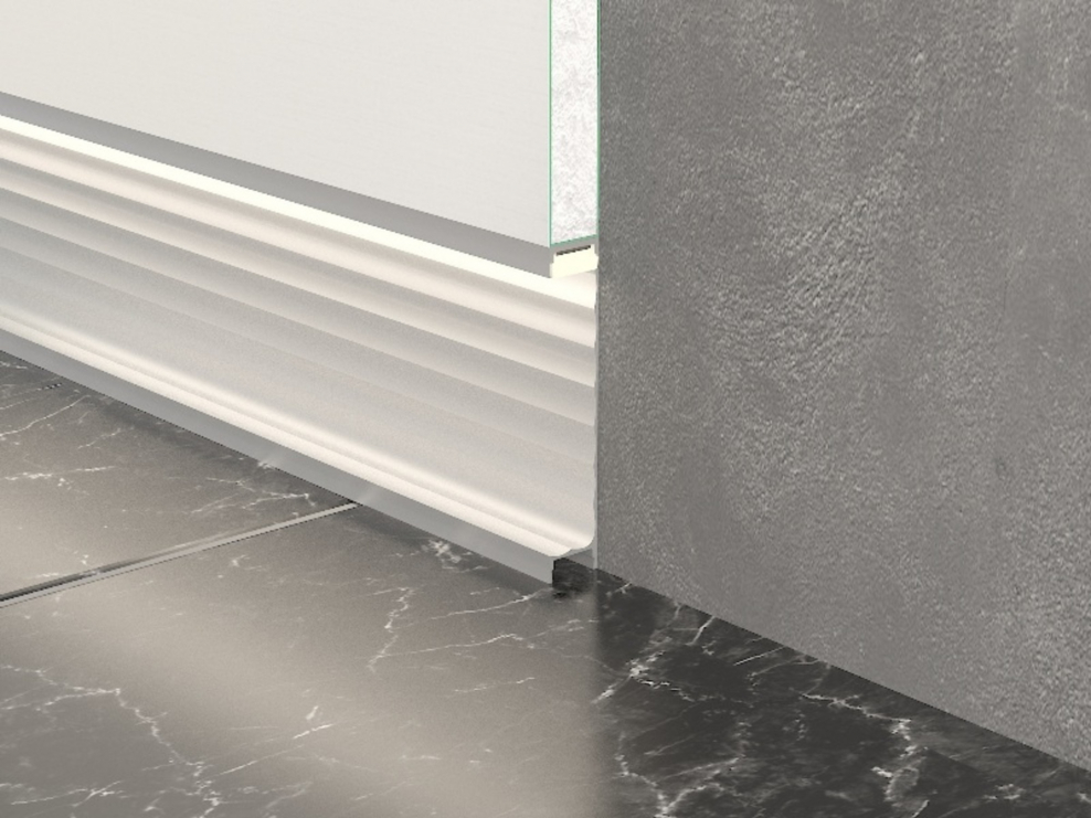 Алюминиевый плинтус Fezard Alp-80