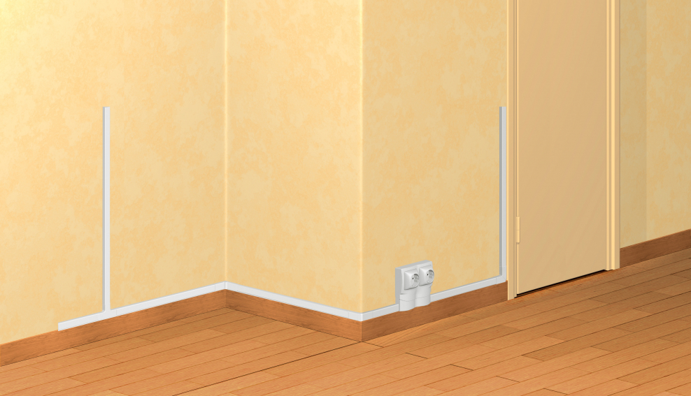 Мини-плинтус DLPLUS 20х12.5