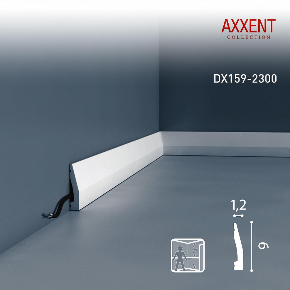 Плинтус Orac Decor sx157