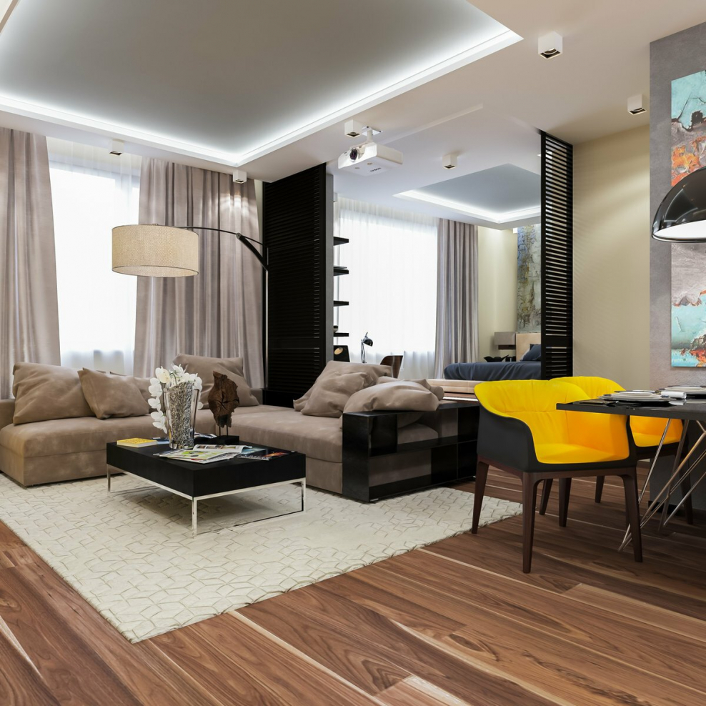 Контемпорари стиль в интерьере