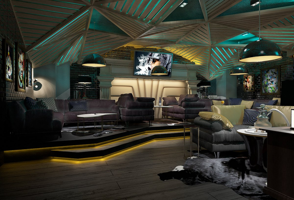 Гостиная в стиле спа