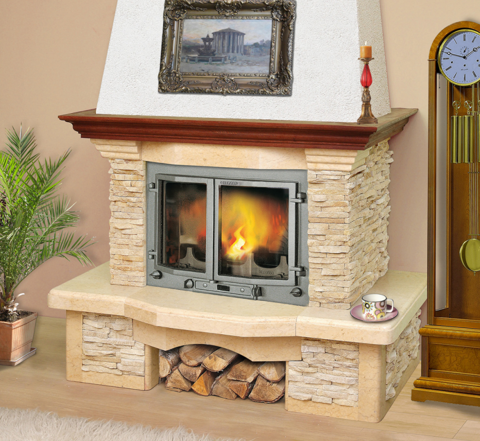 Каминная облицовка Dora giallo