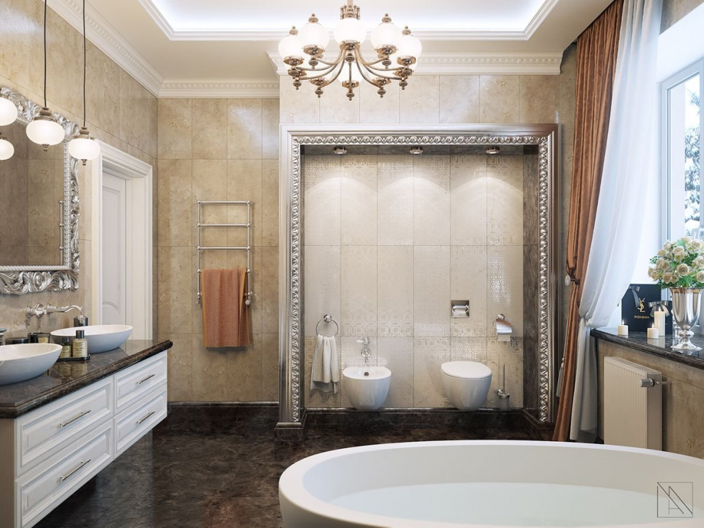 Ванна отдельностоящая Неоклассика